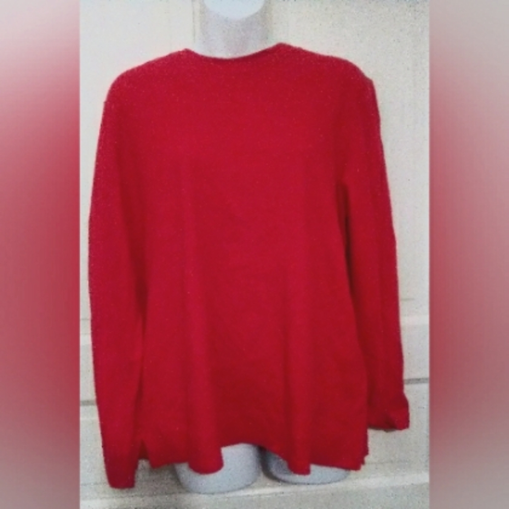 WESTBOUND LADIES CRIMSON LONG SLEEVE SHIRT